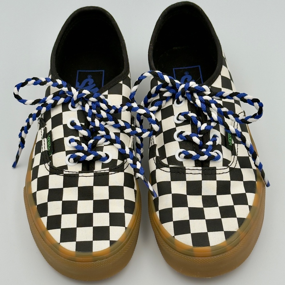 VANS Authentic Checkerboard Sneakers - Women's size 7.5 Men's size 6.0